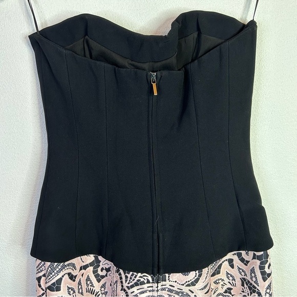 Mary Katrantzou Angelica Strapless Paisley Flared Hem Dress 2 - Picture 9 of 17